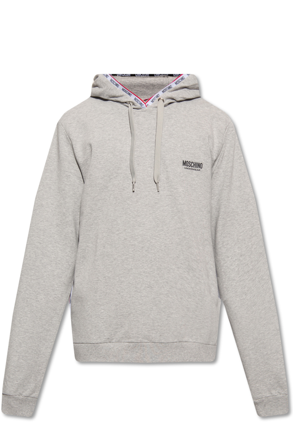 Moschino hotsell hoodie grey